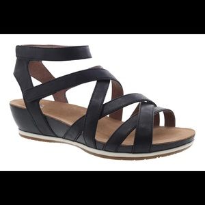 DANSKO Veruca Gladiator Sandals Waxy Burnished